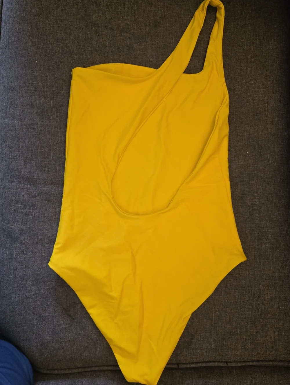 Jade Swim yellow‎ Evolve Assymetrical One-piece Swimsuit Canery Size MEDIUM